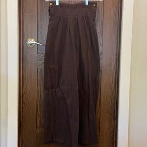 Cute high waisted wide leg trousers